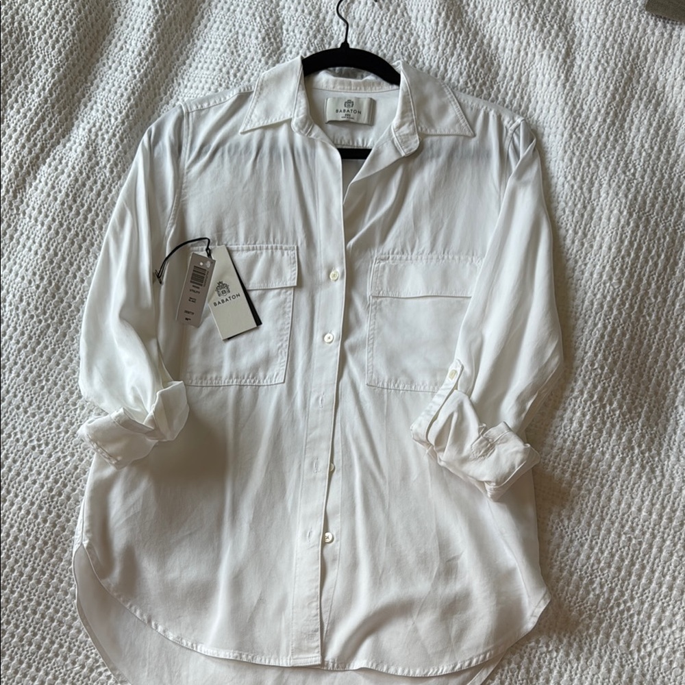 Aritzia Babaton Utility Shirt Size: XXS